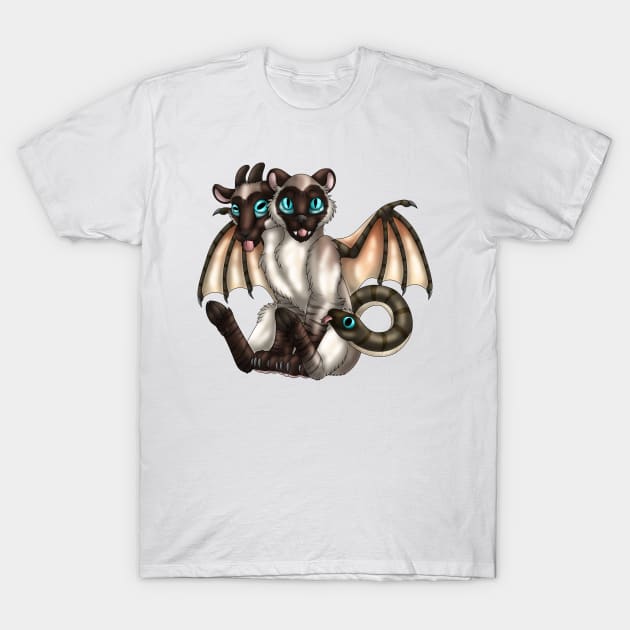 Chimera Cubs: Seal Lynx Point T-Shirt by spyroid101